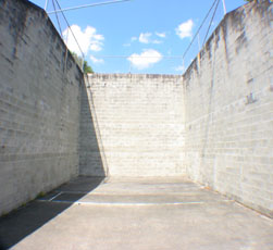 Handball courts. (There are two.)