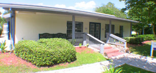 Club house and office area.