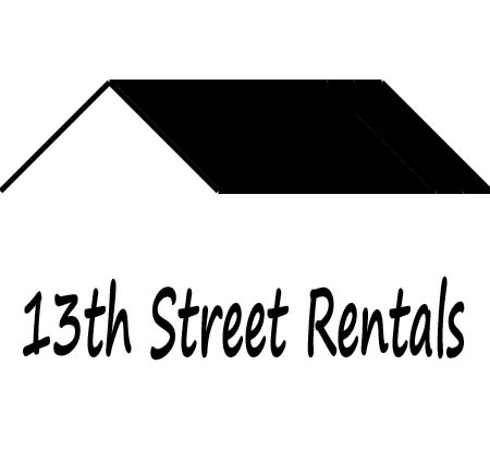 [ 13th Street Rentals Logo ]