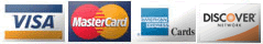 [ All Major Credit Cards Accepted ]