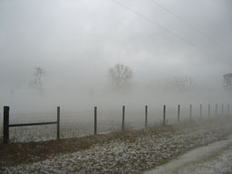 [ On March 1st, 2003, hail fell in Monteocha producing some eerie and awesome photo opportunities! ]