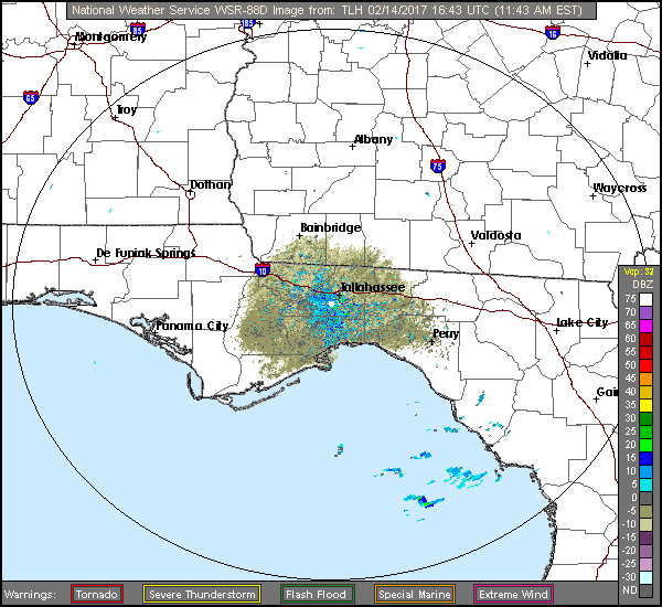NWS Forecast for Holmes County